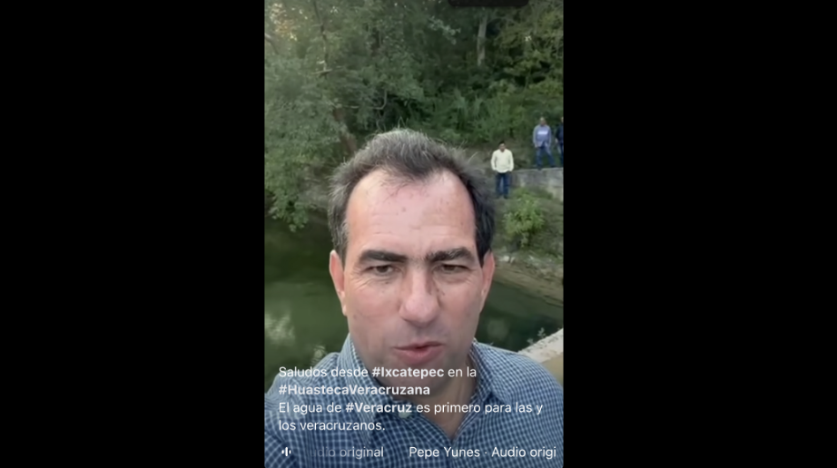 En Ixcatepec, disfrutan de belleza geográfica y resuelven problemas hidrícos: Pepe Yunes